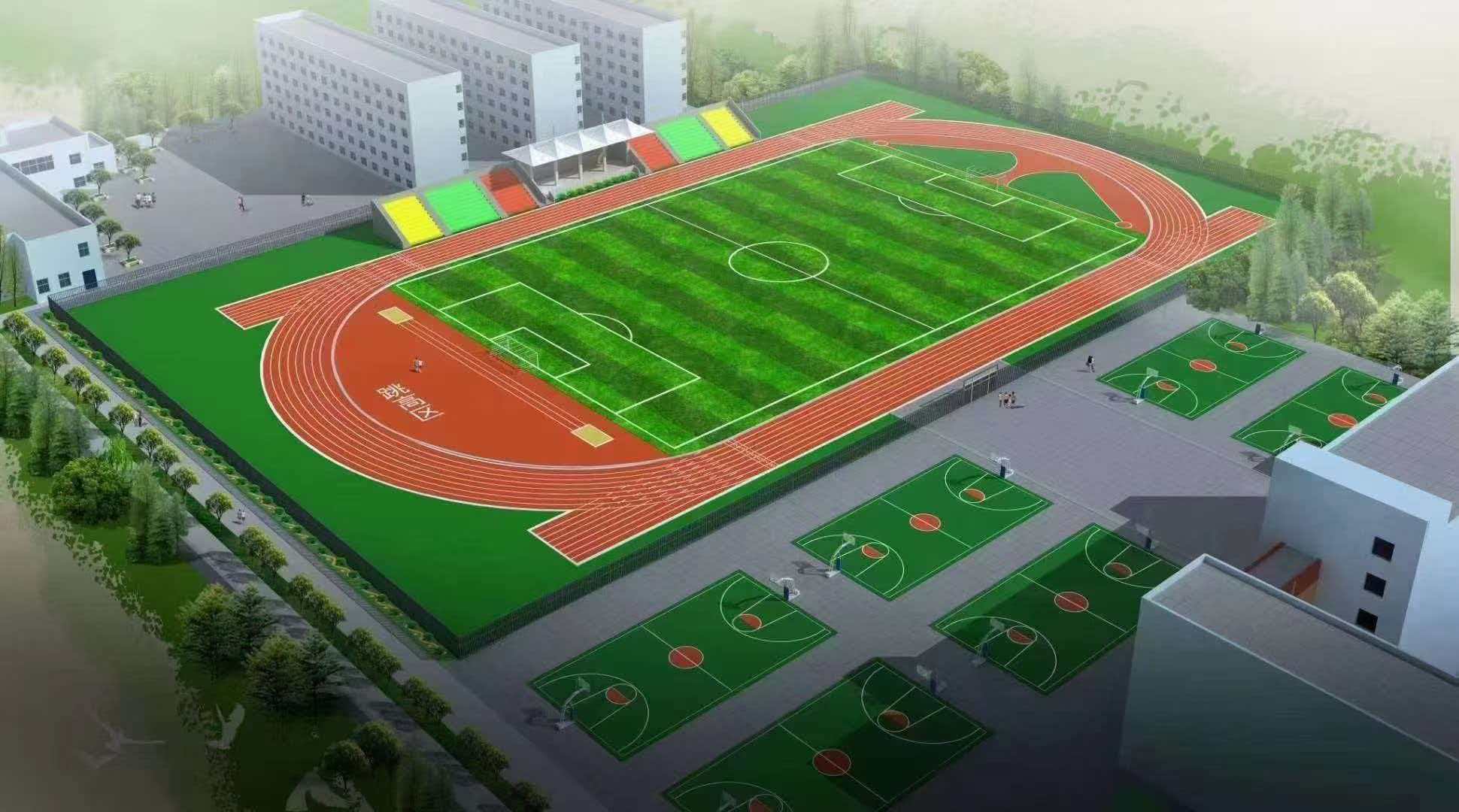 四平市学校运动操场仿真草坪 - 价格