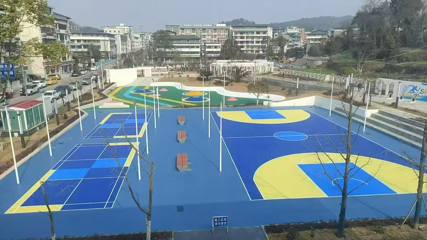 四平市epdm颗粒透水跑道 - 方案